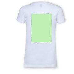 Camiseta Mujer Blanca Entallada | Area 7 | 220 x 300
