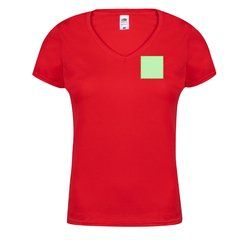 Camiseta Mujer Cuello Pico | Area 1 | 80 x 80
