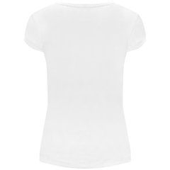Camiseta mujer entallada manga corta | TRASERA | 330 x 400