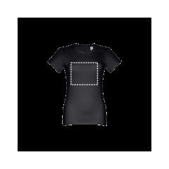 Camiseta de mujer entallada en punto jersey | Pecho | 240 x 200
