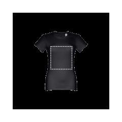 Camiseta de mujer entallada en punto jersey | Pecho | 280 x 300