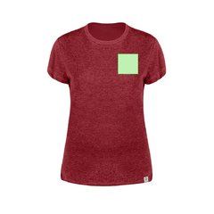 Camiseta Mujer Jaspeada Algodón Reciclado | Area 1