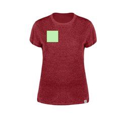 Camiseta Mujer Jaspeada Algodón Reciclado | Area 2