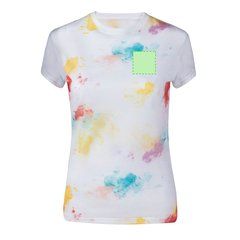 Camiseta Mujer Poliester Cuello Redondo Estampada | Area 1 | 80 x 80