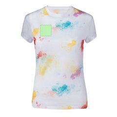 Camiseta Mujer Poliester Cuello Redondo Estampada | Area 2 | 80 x 80