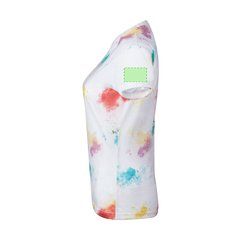 Camiseta Mujer Poliester Cuello Redondo Estampada | Area 4 | 80 x 50
