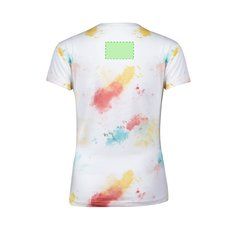 Camiseta Mujer Poliester Cuello Redondo Estampada | Area 6 | 100 x 60