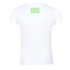 Camiseta Niña Entallada Blanca 100% Algodón | Area 6
