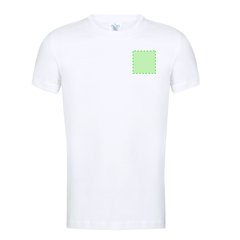 Camiseta Niño Blanca 150g/m2 Algodón | Area 1 | 80 x 80