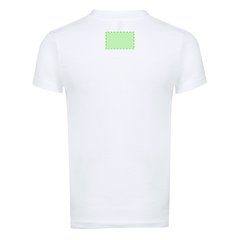Camiseta Niño Blanca 150g/m2 Algodón | Area 6 | 100 x 60