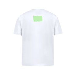 Camiseta Niño Blanca Algodón Sin Costuras | Area 6 | 100 x 60