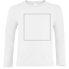 Camiseta Niños Manga Larga Algodón | Frontal | 200 x 200