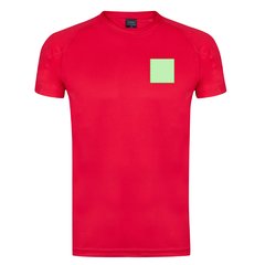 Camiseta técnica adulto de colores y tejido altamente transpirable  | Area 1 | 80 x 80