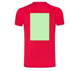 Camiseta técnica adulto de colores y tejido altamente transpirable  | Area 7 | 280 x 400