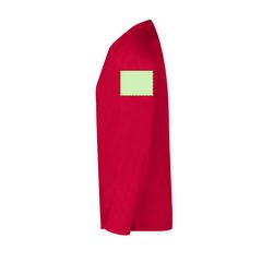 Camiseta técnica adulto de manga larga en varios colores | Area 4 | 80 x 50