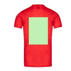 Camiseta técnica adulto de varios colores con diseño en espalda y mangas transpirable | Area 7 | 280 x 400