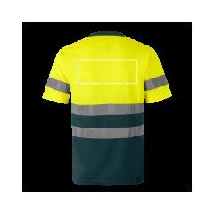 Camiseta técnica con bandas reflectantes | Posterior | 300 x 120