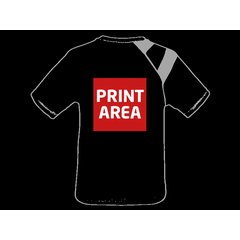 Camiseta Técnica con Bandera en Hombro | Marcaje en el pecho | 200 x 180