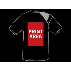Camiseta Técnica con Bandera Portugal | Marcaje espalda 1 tinta | 200 x 300