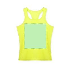 Camiseta técnica mujer de tirantes anchos y espalda estilo nadadora | Area 3 | 220 x 300