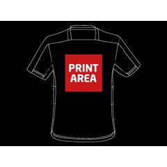 Camiseta tenis para adultos y niños | marcaje en la espalda transfer | 200 x 180