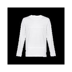 Camiseta Tubular Algodón Hombre Manga Larga | Pecho | 300 x 360