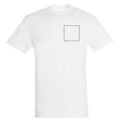 Camiseta unisex 150gr | Pecho | 100 x 100