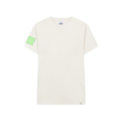 Camiseta Unisex adulto algodón orgánico | En la manga derecha