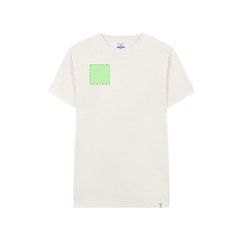 Camiseta Unisex adulto algodón orgánico | En el pecho derecha tipo bolsillo