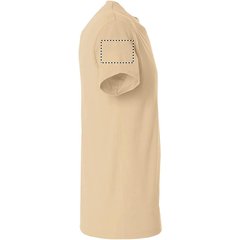 Camiseta Unisex Algodón 43 Colores Solo Personalizada | Brazo Derecho | 100 x 70