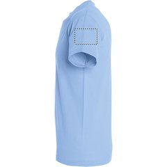 Camiseta Unisex Algodón 43 Colores Solo Personalizada | Brazo Izquierdo | 100 x 70