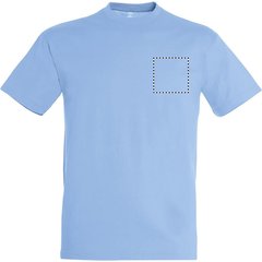 Camiseta Unisex Algodón 43 Colores Solo Personalizada | Pecho | 100 x 100