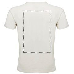 Camiseta Unisex Algodón 43 Colores Solo Personalizada | Trasero | 280 x 420