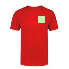 Camiseta unisex de algodón cuello redondo | Area 1 | 80 x 80