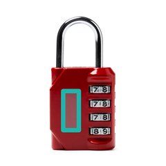 Candado con combinación de 4 dígitos | ZONA1 | 10 x 25