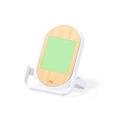 Cargador 10W Soporte Eco | Zona frontal del soporte | 50 x 60