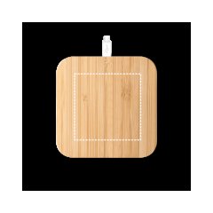 Cargador 15W Inalámbrico 2 USB | Superior | 60 x 60