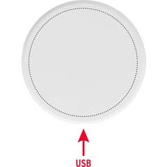 Cargador Inalámbrico 10W ABS Reciclado | Superior | 85 x 85