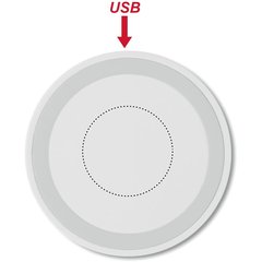 Cargador Inalámbrico Compacto Ø7cm | Superior | 30 x 30