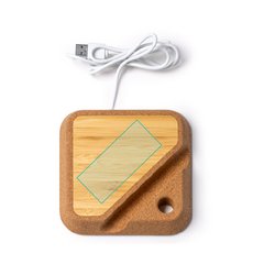 Cargador inalámbrico de corcho | ZONA1 | 40 x 60