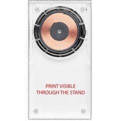 Cargador inalámbrico con soporte para teléfono | STAND PD SIDE 2 | 67 x 127