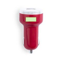 Cargador USB de colores para coche de 2100 mAh | Sobre parte mas ancha | 15 x 6