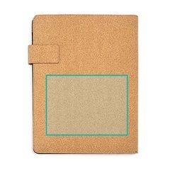 Carpeta A4 con tapa de corcho | ZONA2 | 80 x 80