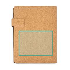 Carpeta A4 con tapa de corcho | ZONA2 | 80 x 80