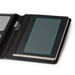 Carpeta A5 con bloc y cierre magnético | EXTRA_1 | 80 x 160