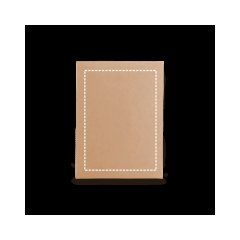 Carpeta de cartón Kraft  A4 | Delantera | 200 x 280
