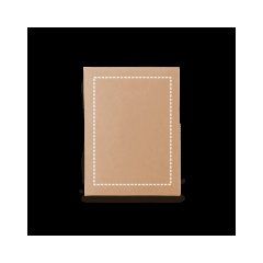 Carpeta de cartón Kraft  A4 | Posterior | 200 x 280
