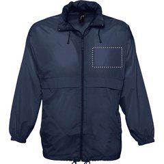 Cazadora Cortavientos | Pecho Izquierdo | 150 x 100