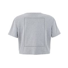 Camiseta oversize de mujer 100% algodón orgánico | Trasero | 280 x 400