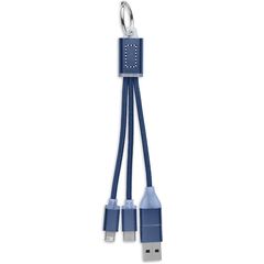 Cable de Carga 4 en 1 Llavero | Trasero | 7 x 15